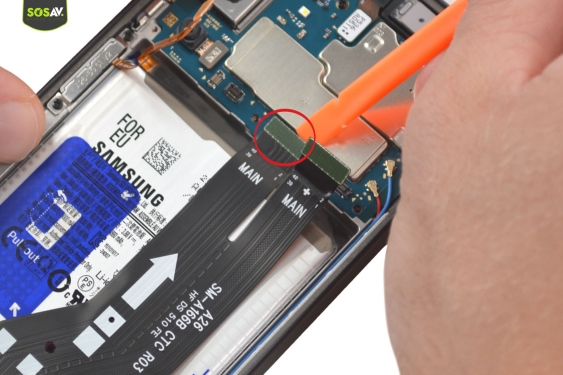 Guide photos remplacement batterie Galaxy A26 (Etape 7 - image 4)
