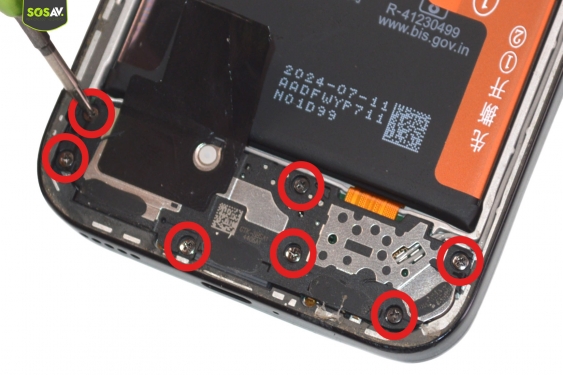Guide photos remplacement dock Honor 200 Lite (Etape 5 - image 2)