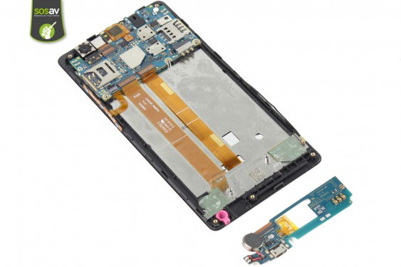 Guide photos remplacement connecteur de charge Wiko Pulp 4G (Etape 14 - image 1)