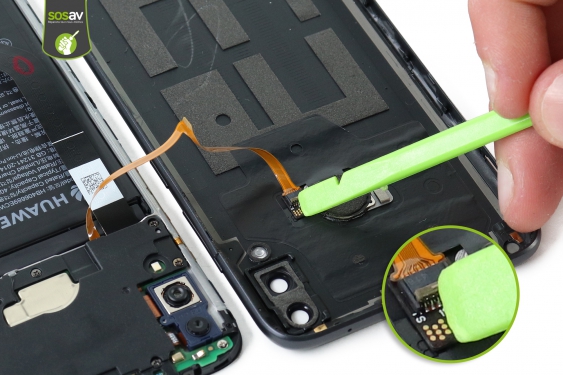 Guide photos remplacement batterie Huawei Y7 2019 (Etape 6 - image 2)