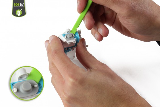 Guide photos remplacement nappe boutons zr et r Gamepad Wii U (Etape 20 - image 1)