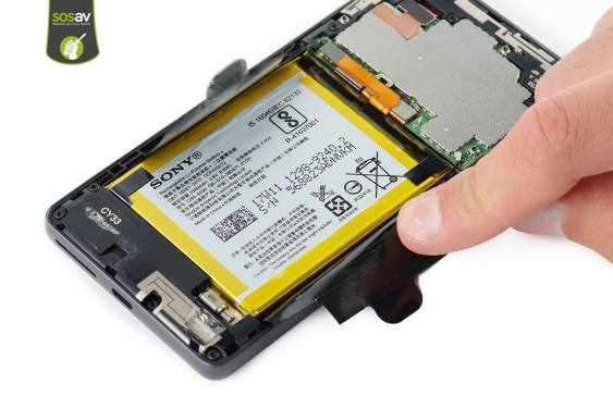 Guide photos remplacement batterie Xperia E5 (Etape 10 - image 4)