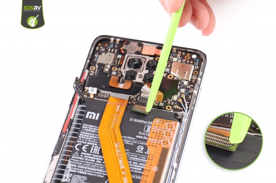 Guide photos remplacement haut-parleur interne Xiaomi Mi 10T Lite (Etape 15 - image 4)