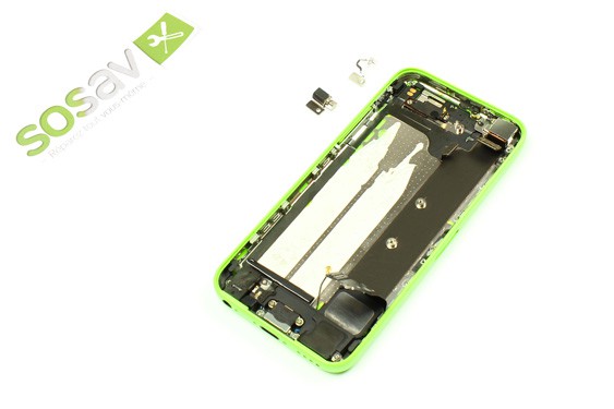 Guide photos remplacement nappe power vibreur volume iPhone 5C (Etape 25 - image 3)