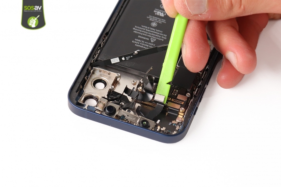 Guide photos remplacement nappe flash & micro secondaire iPhone 12 (Etape 18 - image 2)