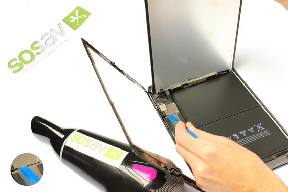 Guide photos remplacement vitre tactile iPad Air 1 WiFi (Etape 11 - image 1)
