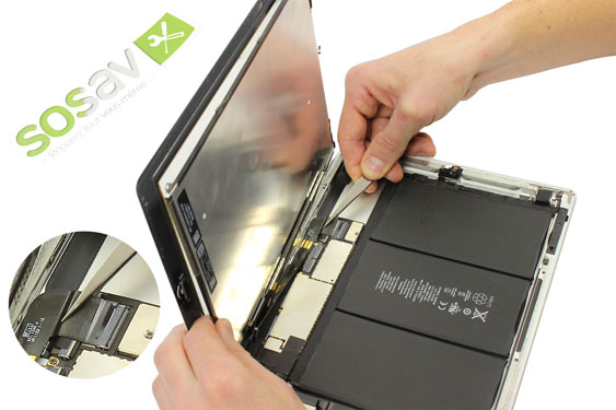 Guide photos remplacement connecteur de charge iPad 3 WiFi (Etape 9 - image 2)