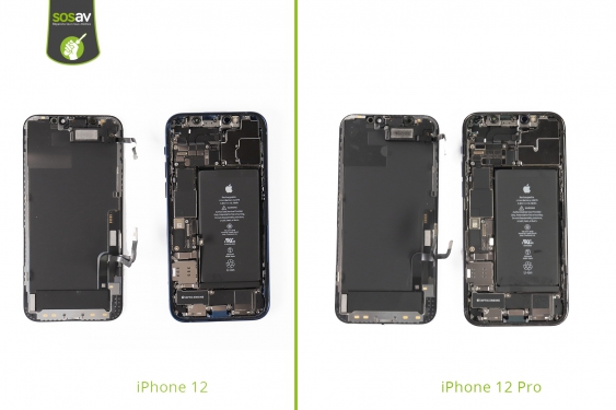 Guide photos remplacement démontage complet iPhone 12 Pro (Etape 4 - image 1)