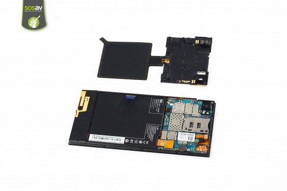Guide photos remplacement nappe contacts prise jack / capteur proximité et luminosité Xiaomi MI3 (Etape 6 - image 4)