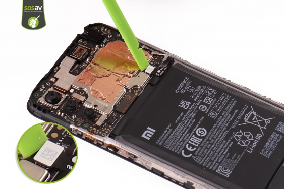 Guide photos remplacement haut-parleur interne Redmi Note 10 5G (Etape 11 - image 1)
