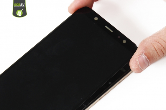 Guide photos remplacement capteur d'empreinte Galaxy A6+ (2018) (Etape 9 - image 1)