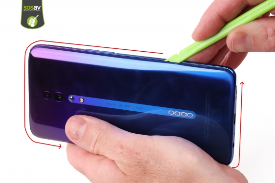 Guide photos remplacement connecteur de charge Oppo Reno Z (Etape 5 - image 3)