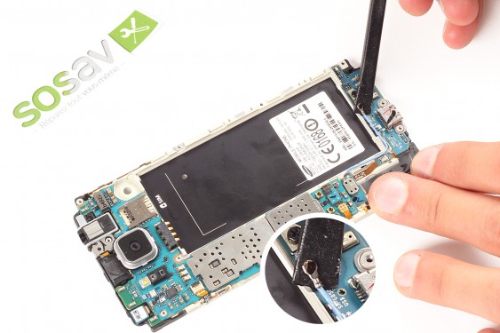 Guide photos remplacement antenne bluetooth Samsung Galaxy Alpha (Etape 13 - image 4)