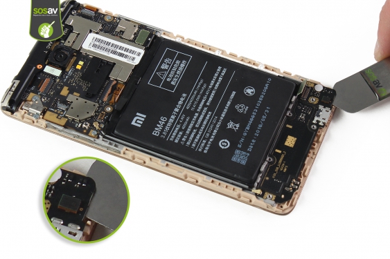 Guide photos remplacement connecteur de charge Redmi Note 3 (Etape 14 - image 1)