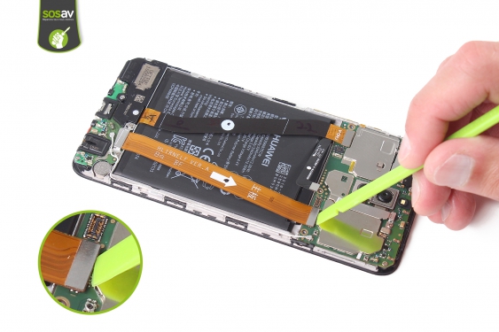Guide photos remplacement vibreur Huawei Mate 10 lite (Etape 13 - image 1)