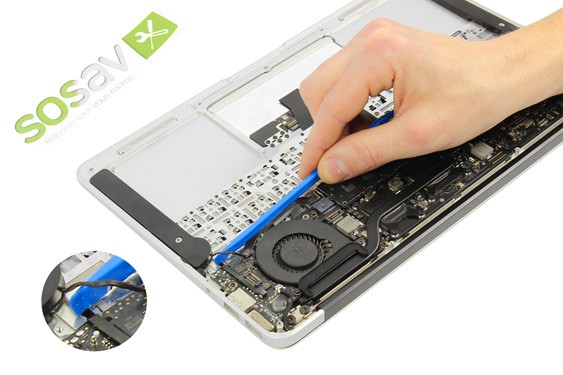 Guide photos remplacement micro MacBook Air 11" Fin 2010 (EMC 2393) (Etape 10 - image 2)