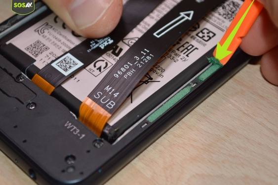 Guide photos remplacement vitre arrière Galaxy A22 (5G) (Etape 3 - image 1)