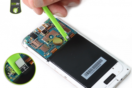 Guide photos remplacement connecteur de charge Wiko Upulse Lite (Etape 7 - image 2)