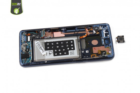 Guide photos remplacement haut-parleur interne Galaxy S9+ (Etape 25 - image 1)