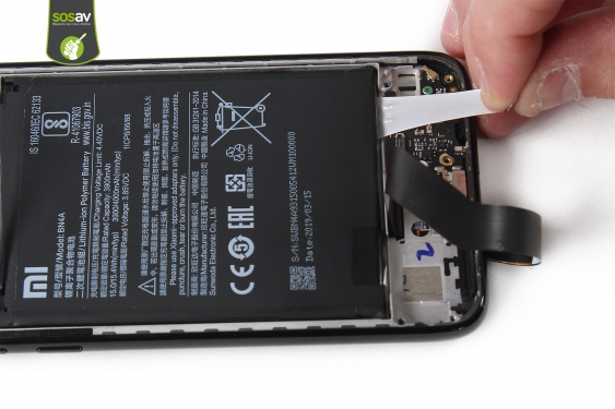 Guide photos remplacement batterie Redmi Note 7 (Etape 20 - image 3)