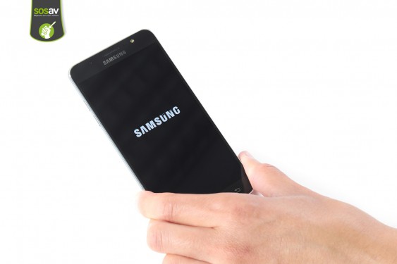 Guide photos remplacement coque arrière Samsung Galaxy J7 2016 (Etape 1 - image 4)