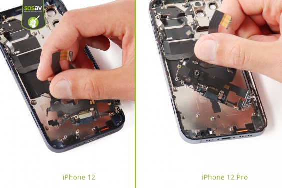 Guide photos remplacement démontage complet iPhone 12 Pro (Etape 21 - image 1)