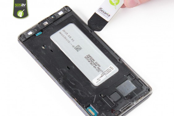 Guide photos remplacement nappe connecteur de charge Samsung Galaxy A7 (Etape 21 - image 3)