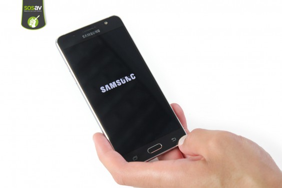 Guide photos remplacement haut-parleur externe Samsung Galaxy J5 2016 (Etape 1 - image 4)