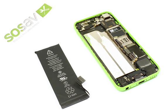 Guide photos remplacement batterie iPhone 5C (Etape 13 - image 1)