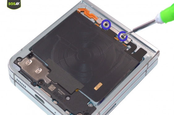 Guide photos remplacement batteries Galaxy Z Flip5 (Etape 4 - image 1)