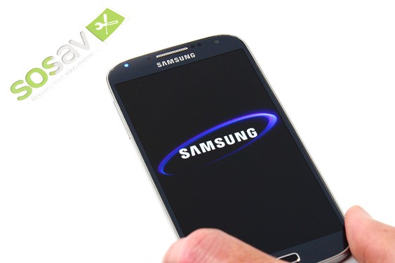Guide photos remplacement vitre tactile Samsung Galaxy S4 (Etape 1 - image 4)