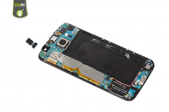 Guide photos remplacement haut-parleur interne/led infrarouge Samsung Galaxy S6 (Etape 11 - image 4)