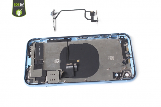 Guide photos remplacement nappe power et volume iPhone XR (Etape 26 - image 1)