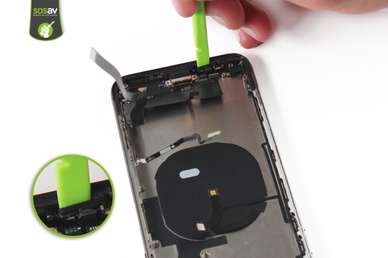 Guide photos remplacement antenne supérieure droite iPhone XS Max (Etape 27 - image 1)