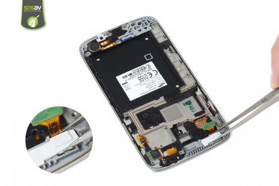 Guide photos remplacement ecran complet (sans châssis) Samsung Galaxy Core 4G (Etape 10 - image 1)