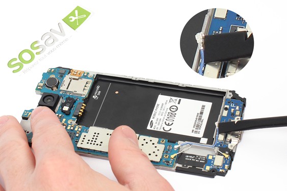 Guide photos remplacement antenne bluetooth Samsung Galaxy S5 (Etape 27 - image 2)