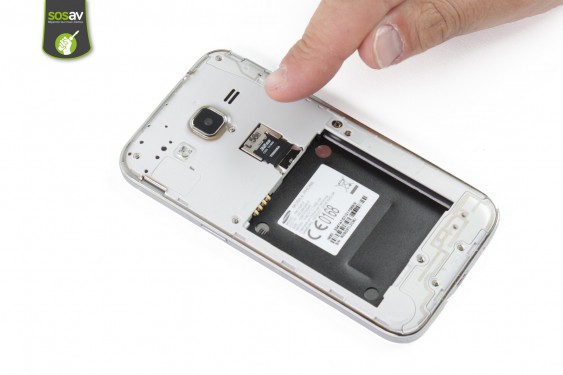 Guide photos remplacement carte microsd Samsung Galaxy Core Prime (Etape 5 - image 1)