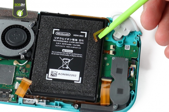 Guide photos remplacement nappe power et volume Nintendo Switch Lite (Etape 10 - image 4)