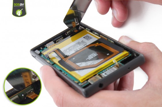 Guide photos remplacement batterie Z5 compact (Etape 20 - image 1)