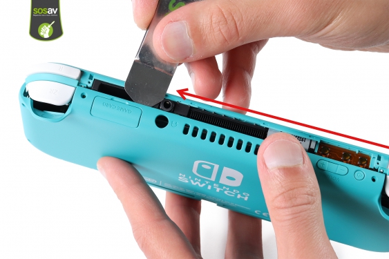 Guide photos remplacement nappe power et volume Nintendo Switch Lite (Etape 4 - image 2)