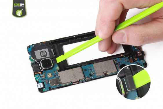 Guide photos remplacement nappe connecteur de charge Samsung Galaxy A5 (Etape 33 - image 2)