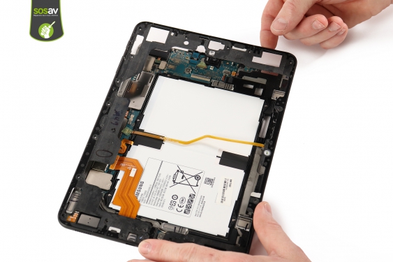 Guide photos remplacement haut-parleur haut droit Galaxy Tab S3 9.7 (Etape 9 - image 1)