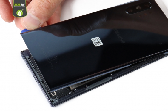 Guide photos remplacement haut-parleur interne Galaxy Note 10+ (Etape 5 - image 2)
