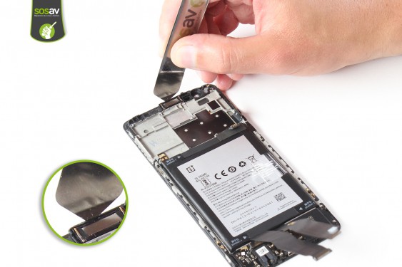 Guide photos remplacement haut-parleur interne OnePlus 3 (Etape 18 - image 1)