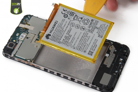 Guide photos remplacement batterie Huawei Y7 2018 (Etape 10 - image 4)