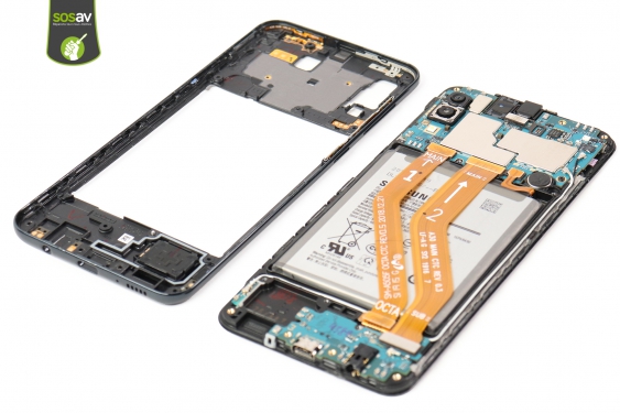 Guide photos remplacement connecteur de charge Galaxy A30 (Etape 9 - image 1)