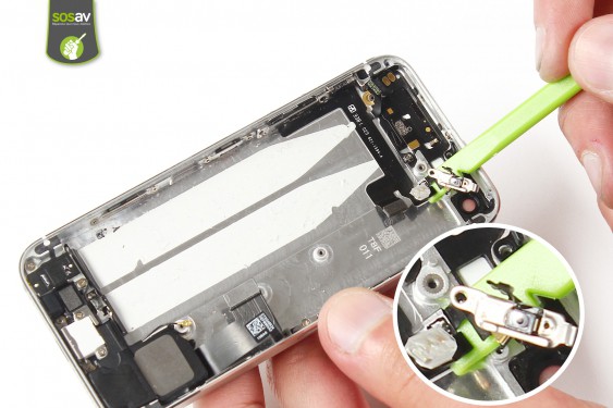 Guide photos remplacement nappe power, vibreur & volume iPhone 5S (Etape 34 - image 1)