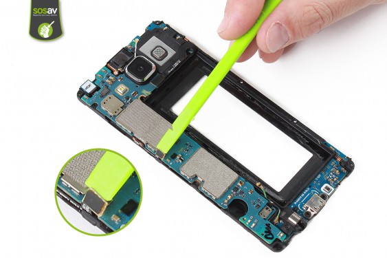 Guide photos remplacement nappe connecteur de charge Samsung Galaxy A5 (Etape 32 - image 3)
