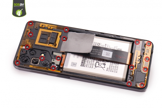 Guide photos remplacement batterie Galaxy A32 (Etape 7 - image 1)