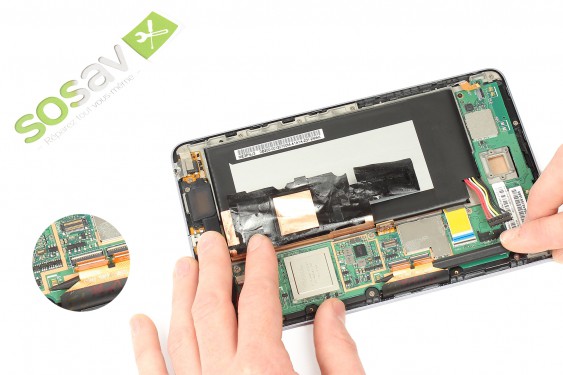 Guide photos remplacement micro haut Nexus 7 1ère Génération (Etape 15 - image 3)